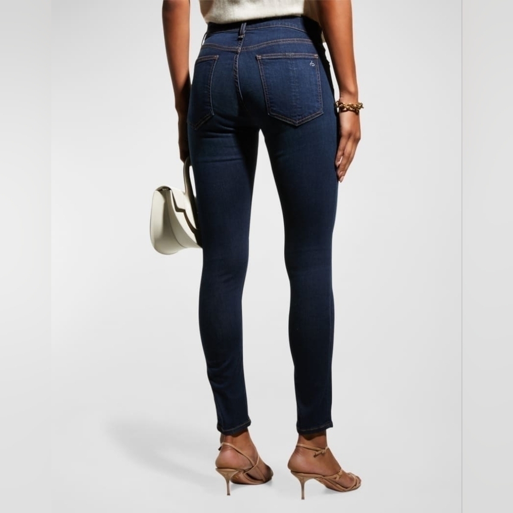 Rag & Bone Cate Mid-Rise Skinny Ankle Jeans - Picture 8 of 17